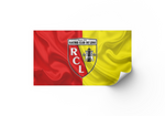 Déco mural football drapeau RC Lens - Vignette | stickers foot