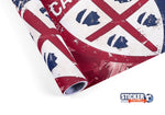 Affiche Déco foot du logo Cagliari - Vignette | Sticker Foot
