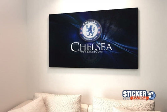 Tableau Décoration football visuel logo Chelsea