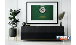 Affiche éco logo algerie foot fennec - Vignette | Sticker Foot