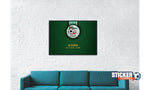 Affiche éco logo algerie foot fennec - Vignette | Sticker Foot