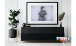 Affiche football art Adrien Rabiot psg - Vignette | Sticker Foot