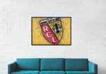 Affiche RC Lens decoration pour fans - Vignette | Sticker Foot