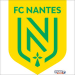 Autocollant logos FC Nantes - Vignette | stickers foot