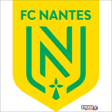 Autocollant Vintage – Équipe FC NANTES 70s – Déco Rétro