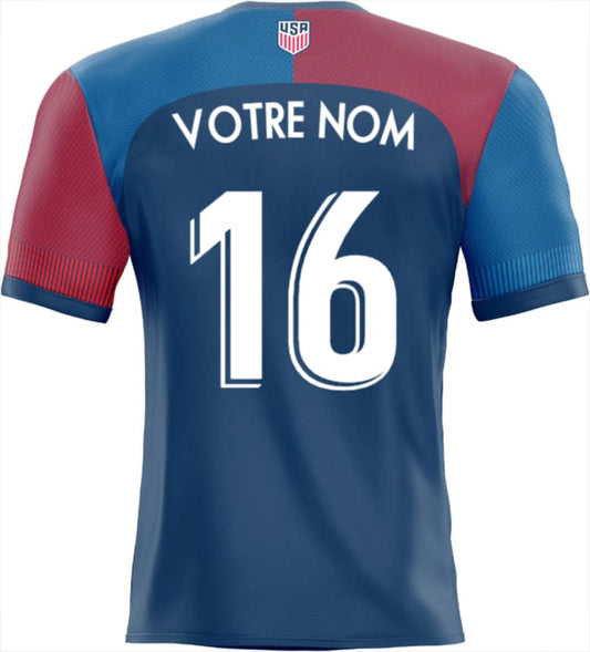 Autocollant maillot USA SOCCER personnalisé