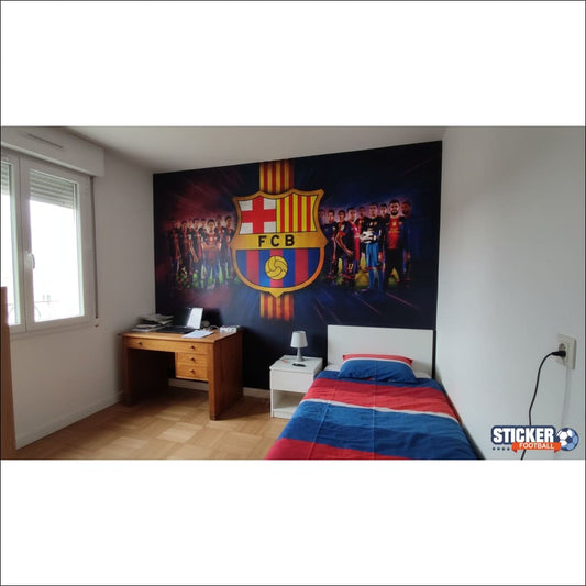 Visualisation Barça Passion: Papier Peint Vibrant de Ville