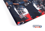 Déco foot MBAPPÉ en équipe de France - Vignette | stickers foot