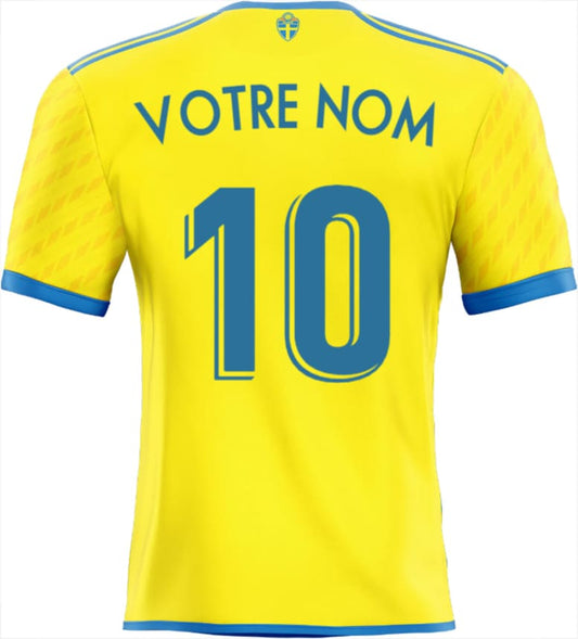 Déco adhésif maillot Suède 2023