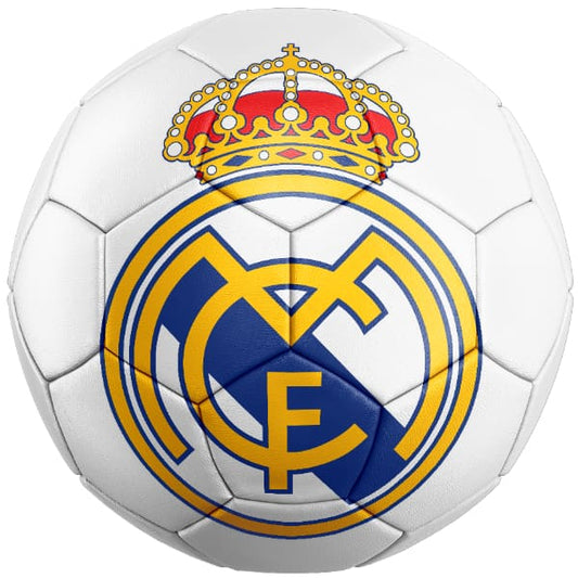 Deco anniversaire Real Madrid en sticker ballon