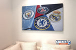 Déco foot Affiche football art - Vignette | Sticker Foot