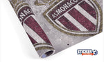 Déco foot du logo AS Monaco - Vignette | Sticker Foot