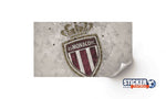 Déco foot du logo AS Monaco - Vignette | Sticker Foot
