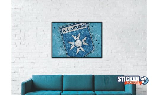 Déco football logo AJ Auxerre
