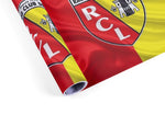Déco mural football drapeau RC Lens - Vignette | Sticker Foot