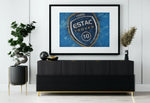 Déco mural football logo Estac Troyes - Vignette | Sticker Foot