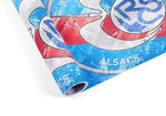 Déco mural football logo Racing Strasbourg - Vignette | Sticker Foot