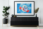 Déco mural football logo Racing Strasbourg - Vignette | Sticker Foot