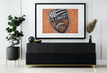 Déco murale football club FC Lorient logo - Vignette | Sticker Foot