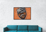 Déco murale football club FC Lorient logo - Vignette | Sticker Foot
