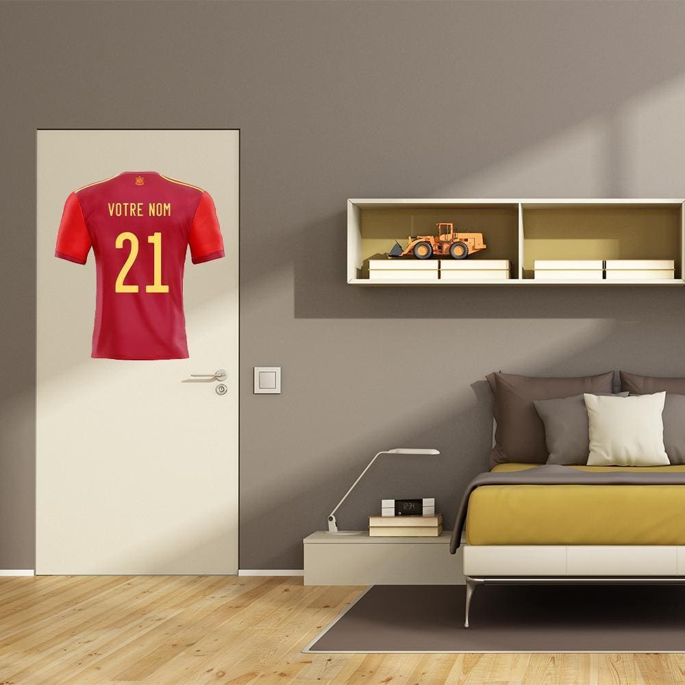 Déco sticker foot - 2022 ESPAGNE foot' Personnalisé stickers foot