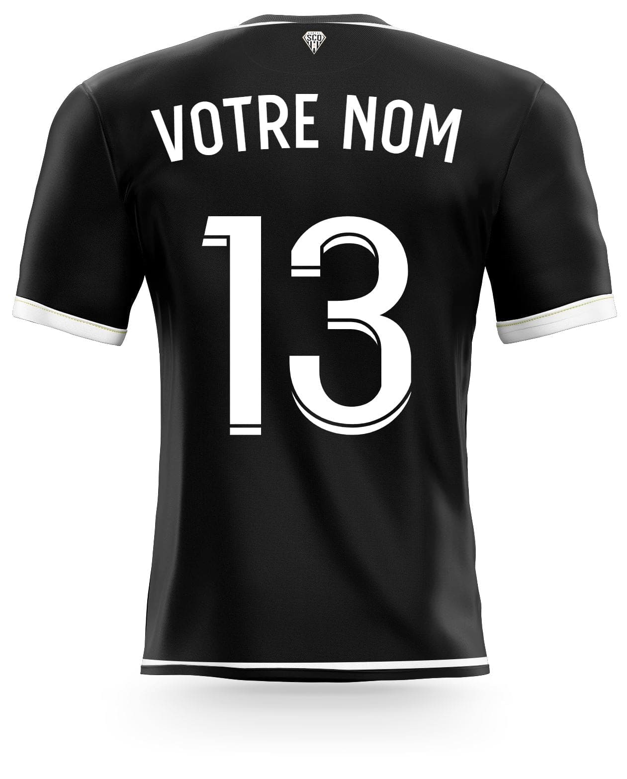 Déco foot  ANGERS maillot sticker-foot