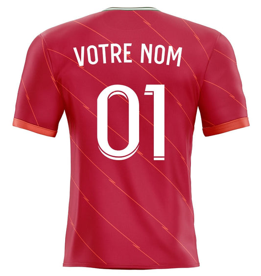 Sticker personnalisé maillot 2021 Liverpool