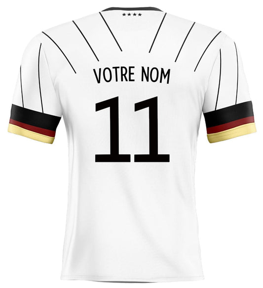 Déco sticker foot - Maillot Allemagne 2022 Personnalisé