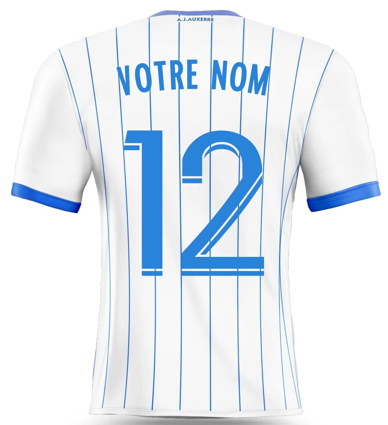 Sticker de foot maillot de Auxerre