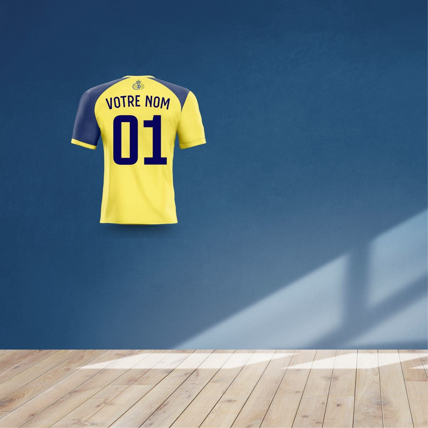 Déco foot SAINT GILLOISE Personnalisé sticker-foot