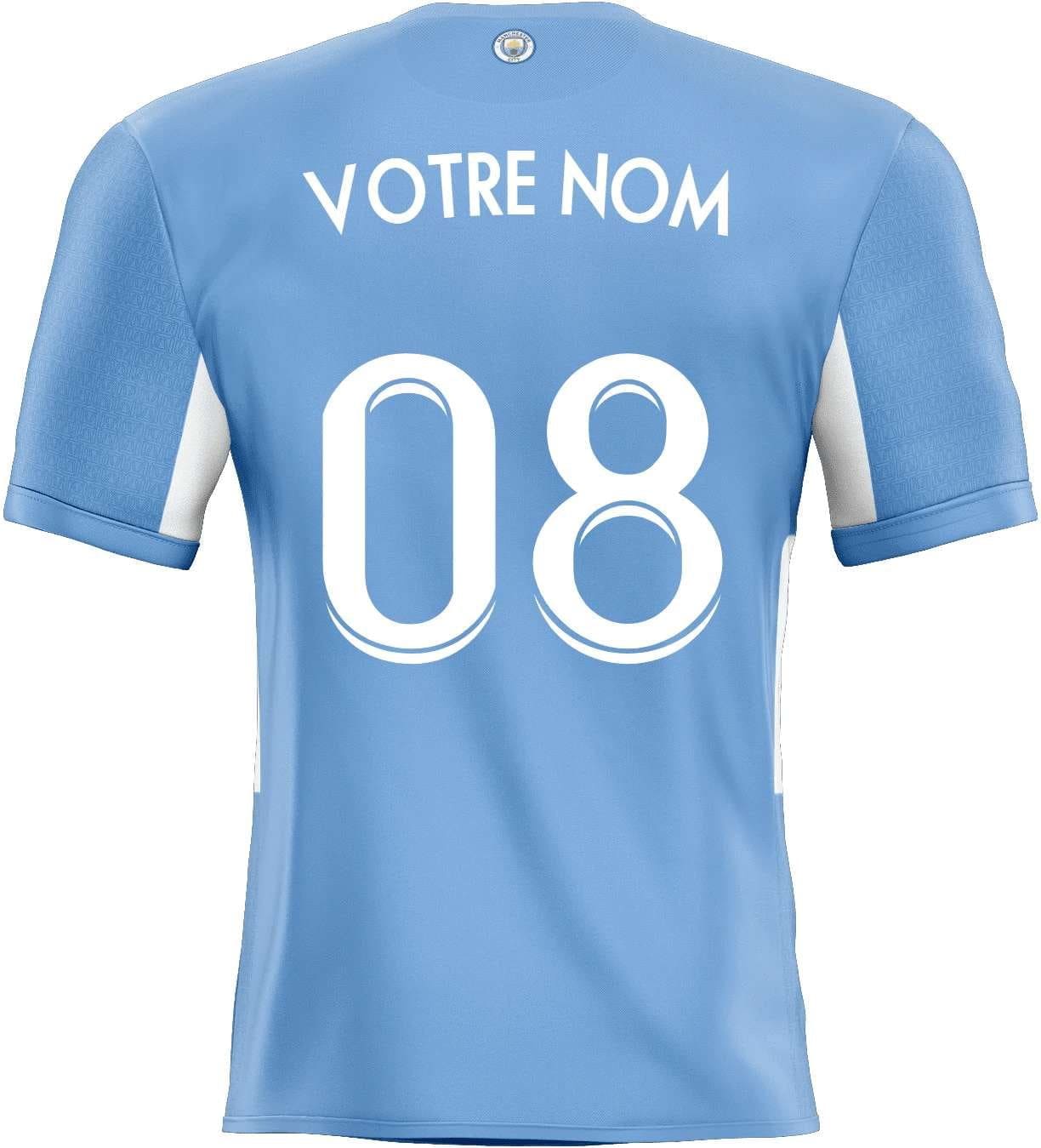 Déco foot- le maillot de manchester city - sticker-foot