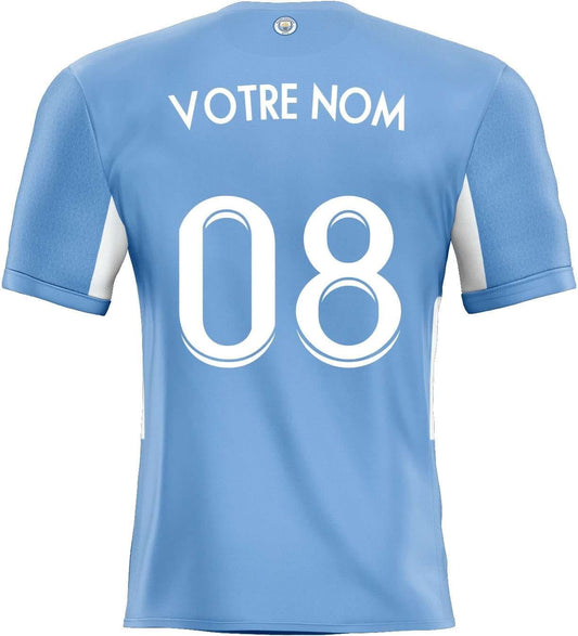Déco foot- le maillot de manchester city - sticker-foot