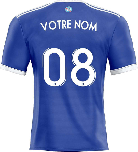 Déco foot  maillot STRASBOURG Personnalisé sticker-foot