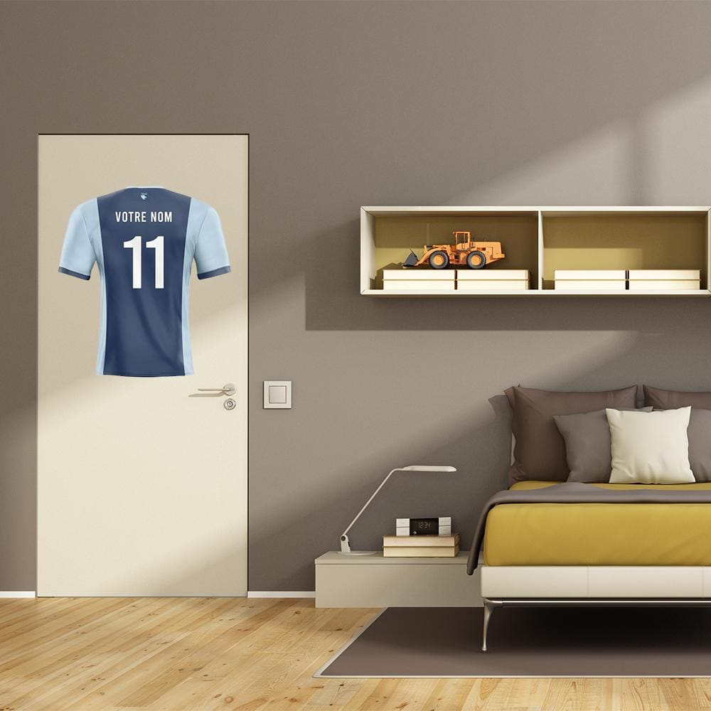 Déco foot le HAVRE Personnalisé sticker-foot