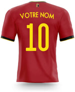 Déco sticker maillot de foot personnalisé Belgique - Vignette | Sticker Foot
