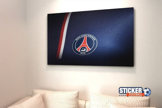 Décoration tableau PSG en grand format