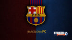 Decoration Barca visuel Logo FC Barcelone - Vignette | Sticker Foot