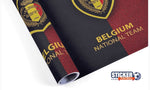 Decoration foot équipe de Belgique - Vignette | Sticker Foot