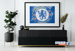 Décoration foot logo Chelsea - Vignette | Sticker Foot
