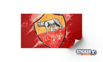 Decoration foot du ROMA logo - Vignette | Sticker Foot