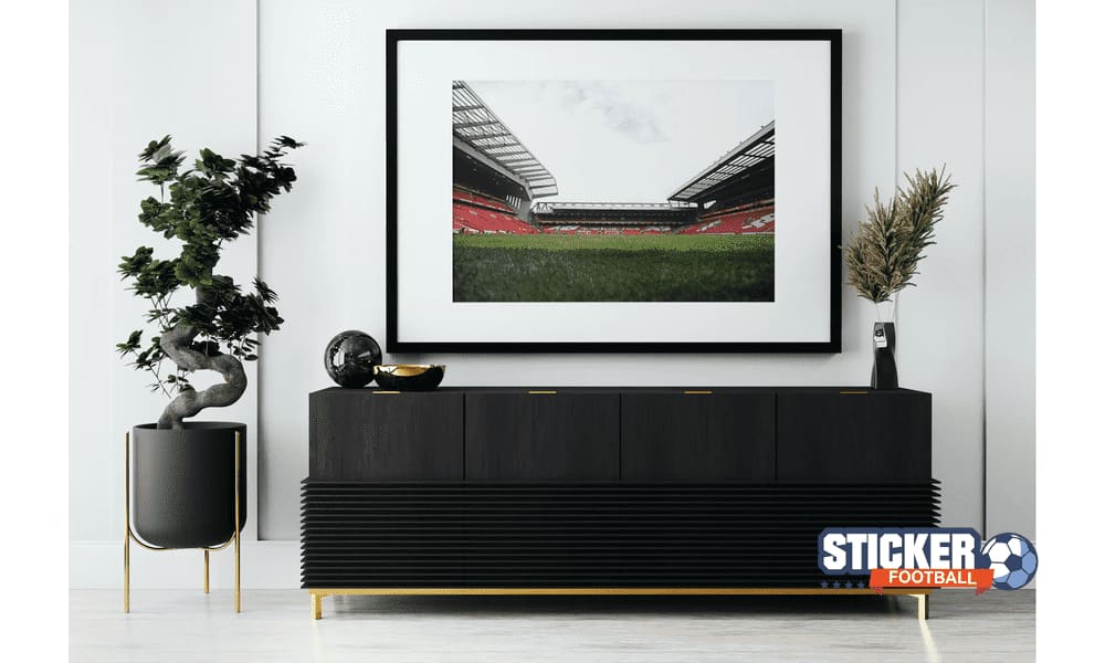 Décoration football affiche stade de foot Anfield