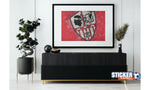 Décoration football logo AC AJACCIO CORSE - Vignette | Sticker Foot