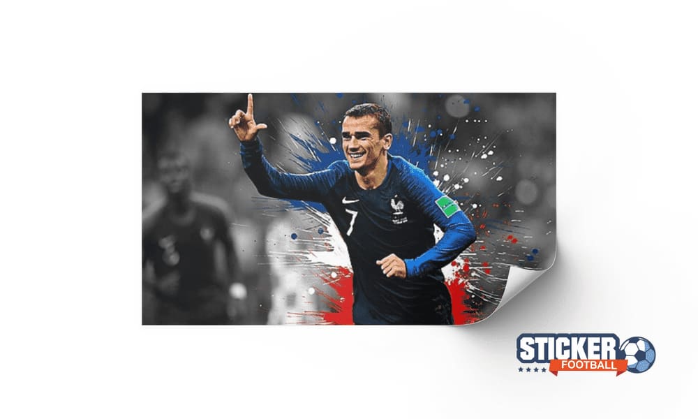 Décoration footballeur affiche Antoine Griezmann