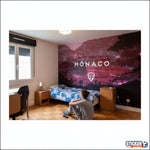 Papier Peint AS Monaco FC – Déco Fans de Foot - Vignette | stickers foot