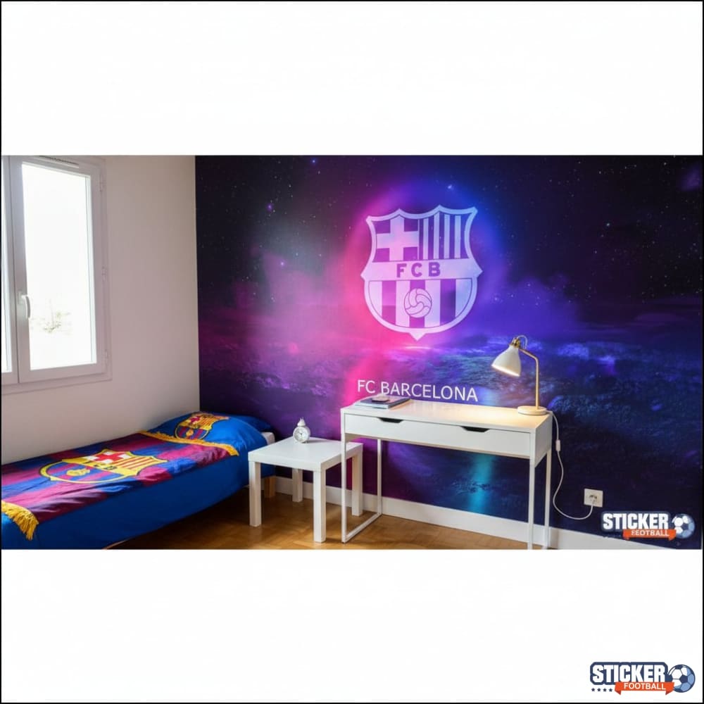 Visualisation Papier Peint FC Barcelona Esprit Sportif