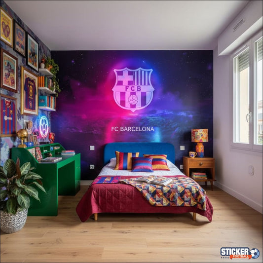 Visualisation Papier Peint FC Barcelona Esprit Sportif