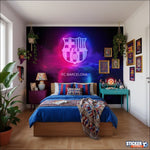 Papier Peint FC Barcelona Esprit Sportif - Vignette | stickers foot
