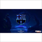 Papier Peint FC Barcelona Idéal pour Fans Sportifs - Vignette | stickers foot