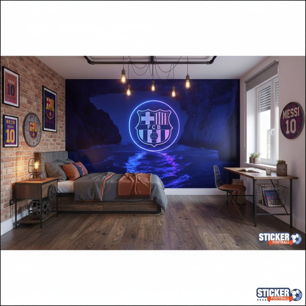 Visualisation Papier peint FC Barcelona - Immersion totale sportive