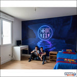 Papier peint FC Barcelona - Immersion totale sportive - Vignette | stickers foot